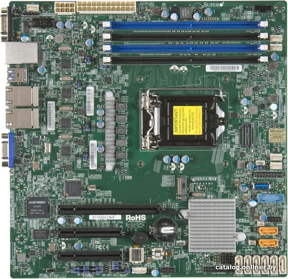 

Материнская плата Supermicro MBD-X11SSH-LN4F-O