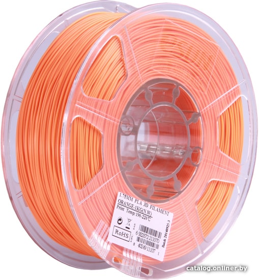 

Пластик eSUN PLA 1.75 мм 1000 г (оранжевый)