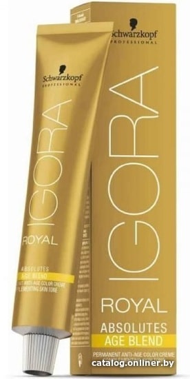 

Крем-краска для волос Schwarzkopf Professional Igora Royal Absolutes 8-60 60мл