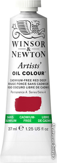 

Масляные краски Winsor & Newton Artists Oil 1214895 (37 мл, беcкадмиевый насыщенно-красный)