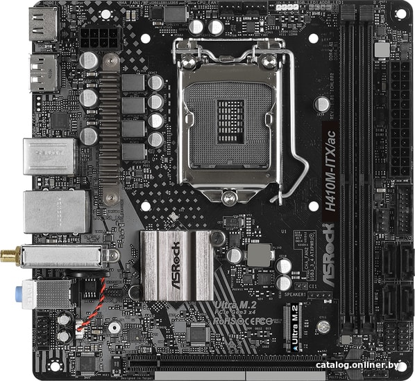 

Материнская плата ASRock H410M-ITX/ac