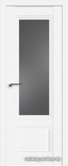 

Межкомнатная дверь ProfilDoors 2.103U 80x200 (аляска, стекло графит)