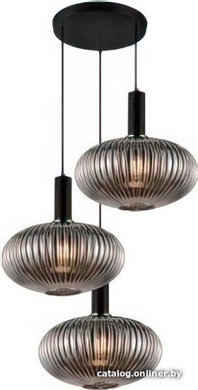 

Подвесная люстра Lumina Deco Floril LDP 1216-3 GY+BK