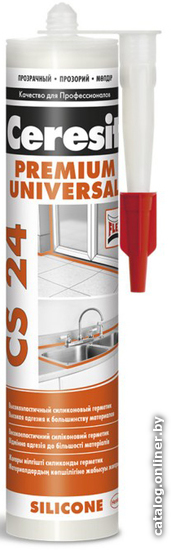 

Герметик Ceresit Universal CS 24 (280 мл, белый)