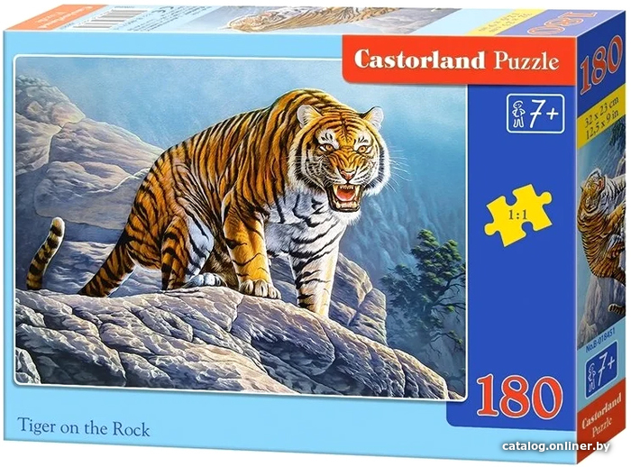 

Пазл Castorland Тигр на скале B-018451 (180 эл)