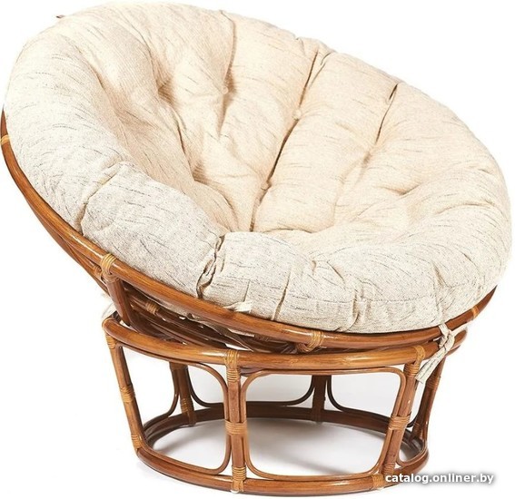 

Интерьерное кресло TetChair Papasan 23/01 W с подушкой (орех)