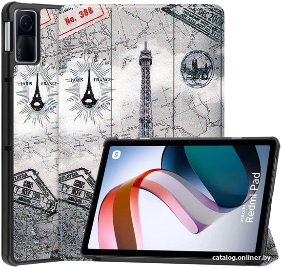 

Чехол для планшета JFK Smart Case для Xiaomi Redmi Pad 10.6 (париж)