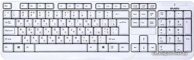 

Клавиатура SVEN KB-C2200W (белый)