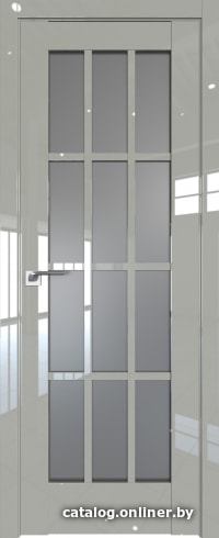 

Межкомнатная дверь ProfilDoors 102L 60x200 (галька люкс, стекло графит)