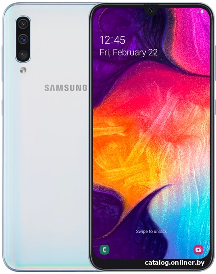 

Смартфон Samsung Galaxy A50 4GB/128GB (белый)