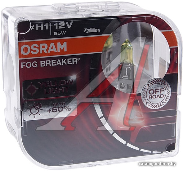 

Галогенная лампа Osram H1 Fog Breaker 2шт