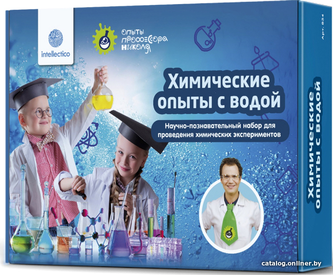 

Набор для опытов Intellectico Химический с водой 834