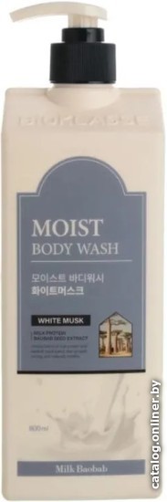 

Milk Baobab Гель для душа Moist Body Wash White Musk 800 мл
