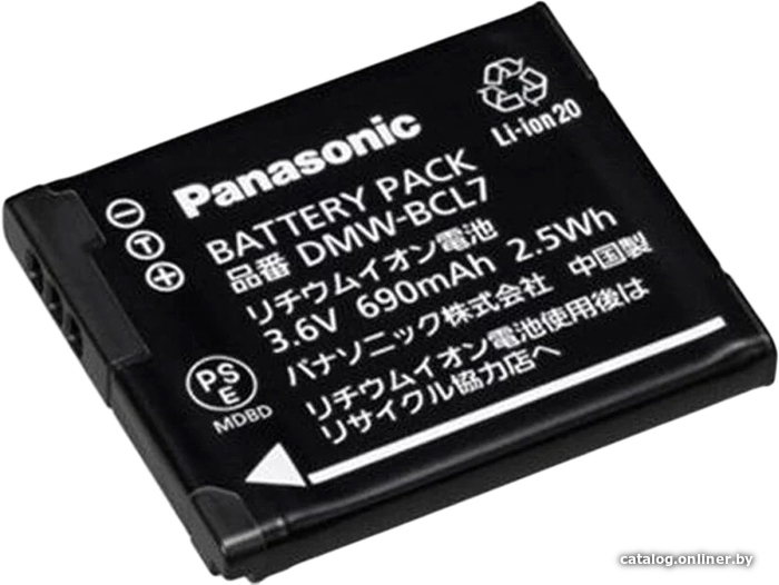 

Аккумулятор Panasonic DMW-BCL7
