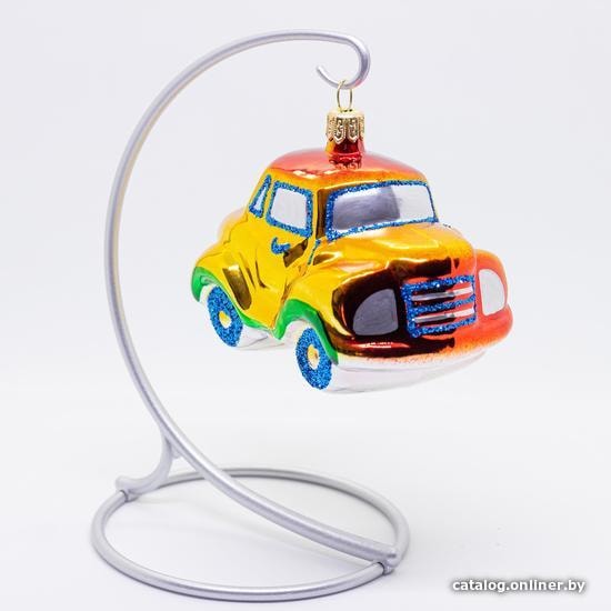 

Елочная игрушка Ёлочка Машинка Н-60мм 210414