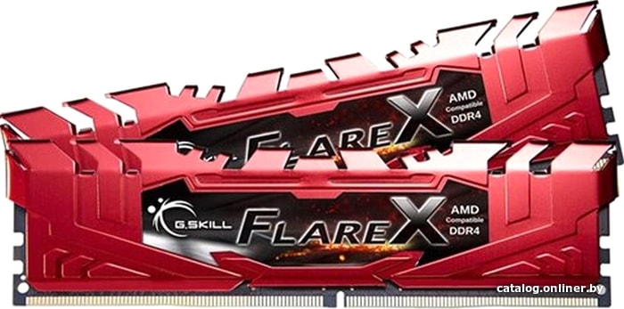 

Оперативная память G.Skill Flare X 2x16GB DDR4 PC4-19200 F4-2400C15D-32GFXR