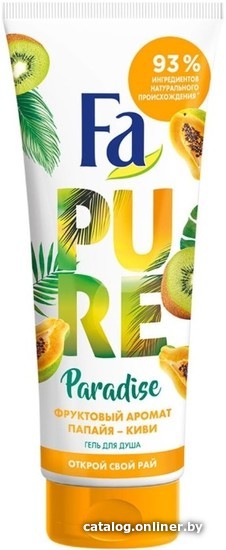 

Fa Гель для душа Pure Paradise фруктовый аромат папайя-киви 200 мл