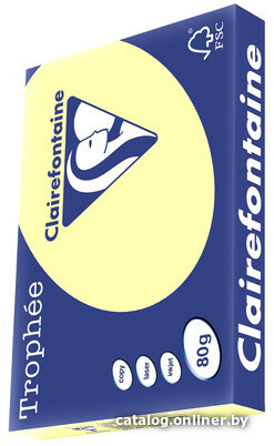 

Офисная бумага Clairefontaine Trophee A3 160 г/кв.м 250 л 1145C (sunflower)