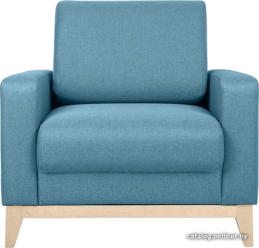 

Интерьерное кресло Divan Гритон Textile Sky (sherlock 750 рогожка, синий)