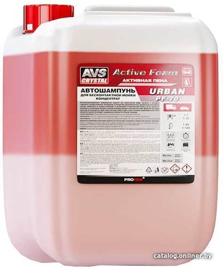 

AVS Автошампунь для б/к мойки Active Foam 6 кг PF-70
