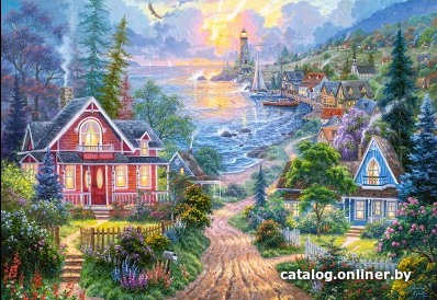 

Пазл Castorland Прибрежный городок