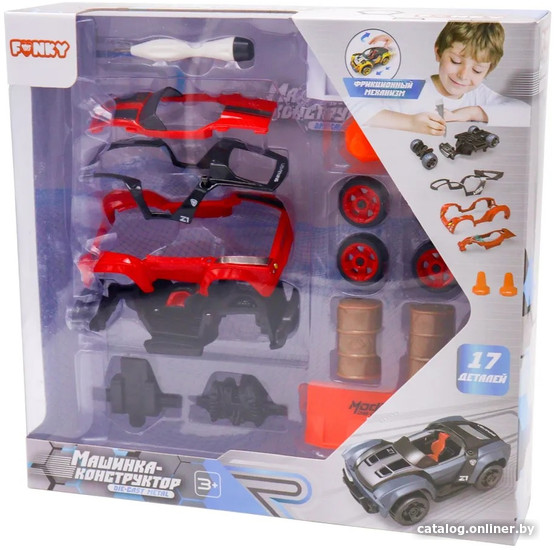 

Конструктор Funky Toys Машинка YS0281483