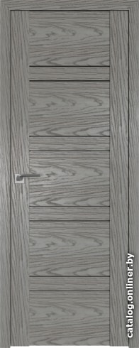 

Межкомнатная дверь ProfilDoors 2.80N 70x200 (дуб sky denim, стекло графит)
