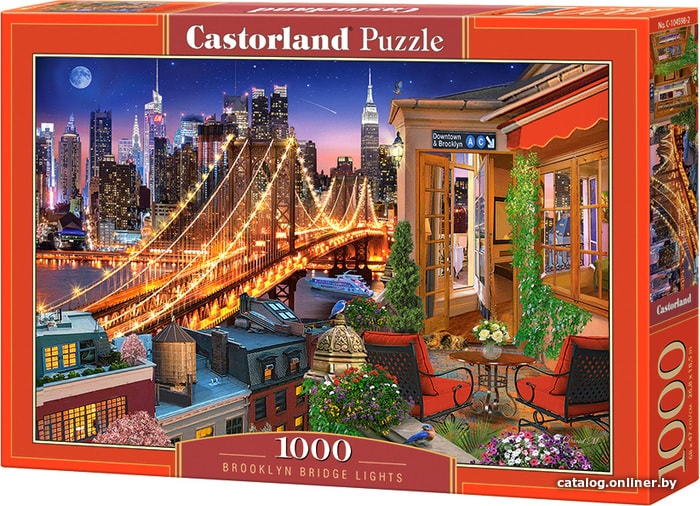 

Пазл Castorland Огни Бруклинского моста