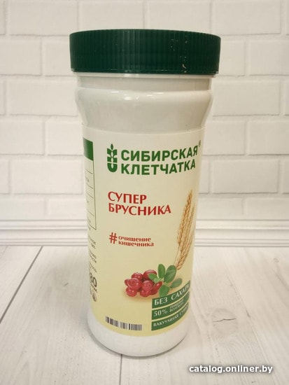 

Greenery Супербрусника Клетчатка Сибирская 280 г