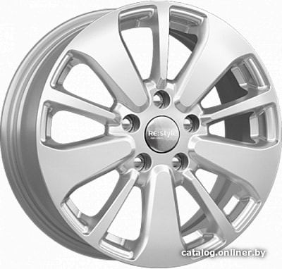

Литые диски K&K КС688 16x6.5" 5x114.3мм DIA 66.1мм ET 40мм Сильвер