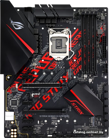 

Материнская плата ASUS ROG Strix B360-H Gaming