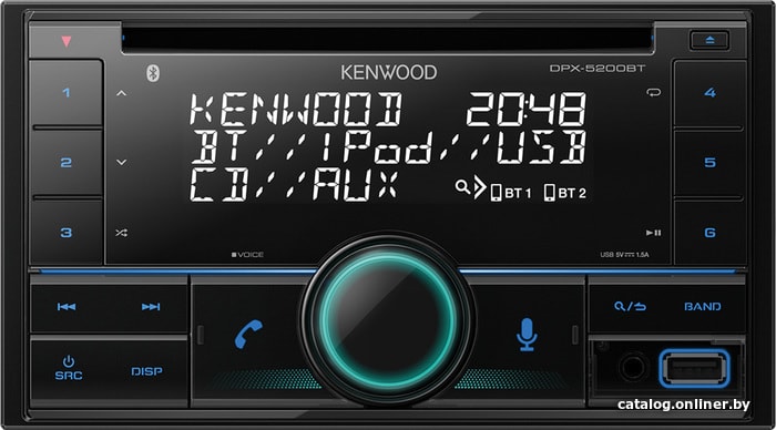 

CD/MP3-магнитола Kenwood DPX-5200BT