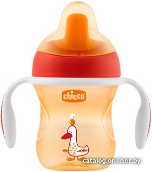 

Поильник Chicco Transition Cup 00006921300000 (200 мл, оранжевый)