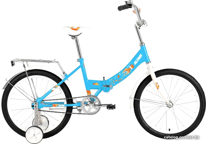 

Детский велосипед Altair City Kids 20 compact (голубой/белый, 2020)