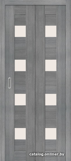 

Межкомнатная дверь el'Porta Porta X Порта-23 складная (Grey Veralinga)