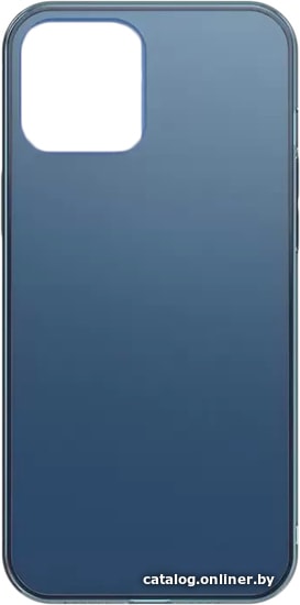 

Чехол для телефона Baseus Frosted Glass Protective для iPhone 12/12 Pro (синий)