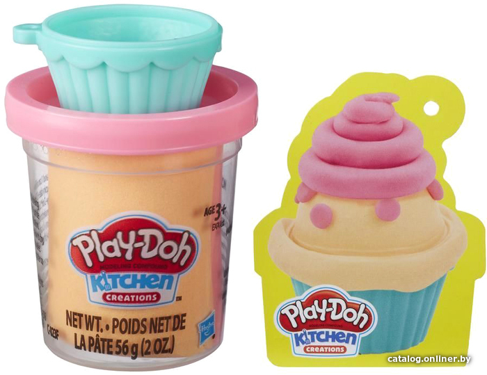 

Набор для лепки Hasbro Play-Doh Мини-шедевры Капкейк E7474EN23