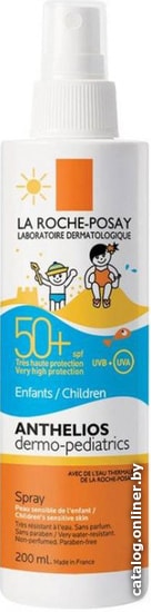 

Спрей солнцезащитный La Roche-Posay Спрей солнцезащитный Anthelios Dermo-Pediatrics 50+ 200 мл