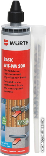 

Химический анкер Wurth WIT-PM 200 5918242300 (300 мл)