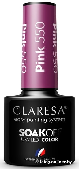 

Гель-лак Claresa Hybrid Pink 550 5 мл