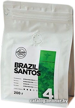 

Кофе Fusion Coffee Brazil Santos молотый 200 г