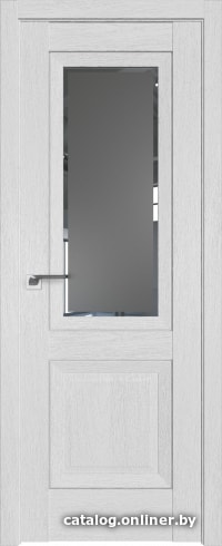 

Межкомнатная дверь ProfilDoors 2.88XN 80x200 (монблан, стекло square графит)