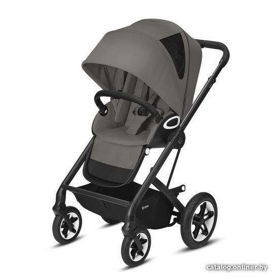 

Коляска прогулочная «книга» Cybex Talos S Lux (BLK soho grey)