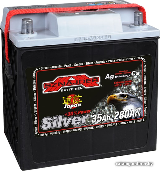 

Автомобильный аккумулятор Sznajder Silver Japan 535 72 JL (35 А·ч)