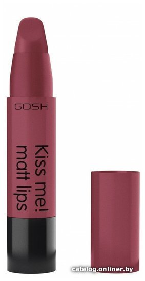 

Губная помада Gosh Copenhagen Kiss Me! Matt Lips 011 Loveable Kiss