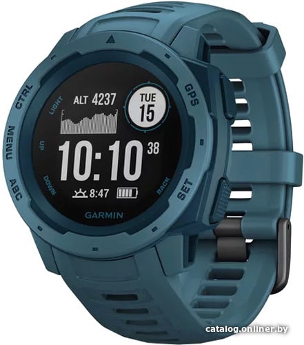 

Умные часы Garmin Instinct (синий)