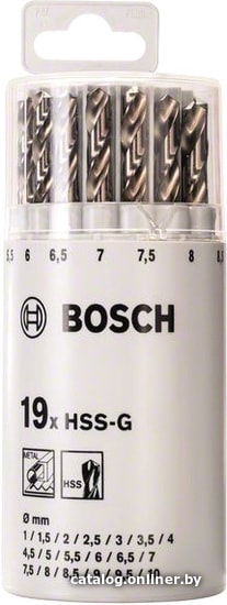 

Набор оснастки Bosch 2607018361 (19 предметов)