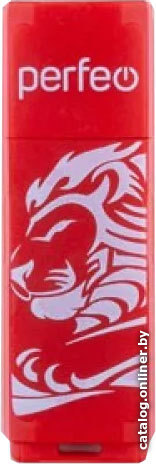 

USB Flash Perfeo C04 Red Lion 16GB (красный)