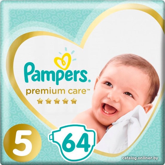 

Подгузники Pampers Premium Care 5 Junior (64 шт)