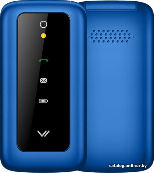 

Кнопочный телефон Vertex S110 (синий)